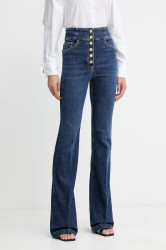 Džíny Elisabetta Franchi dámské, high waist, PJ03D56E2