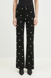 Džíny Fiorucci Metal Bubble Stud Flared dámské, high waist, U02SPDJE083DN06DN04