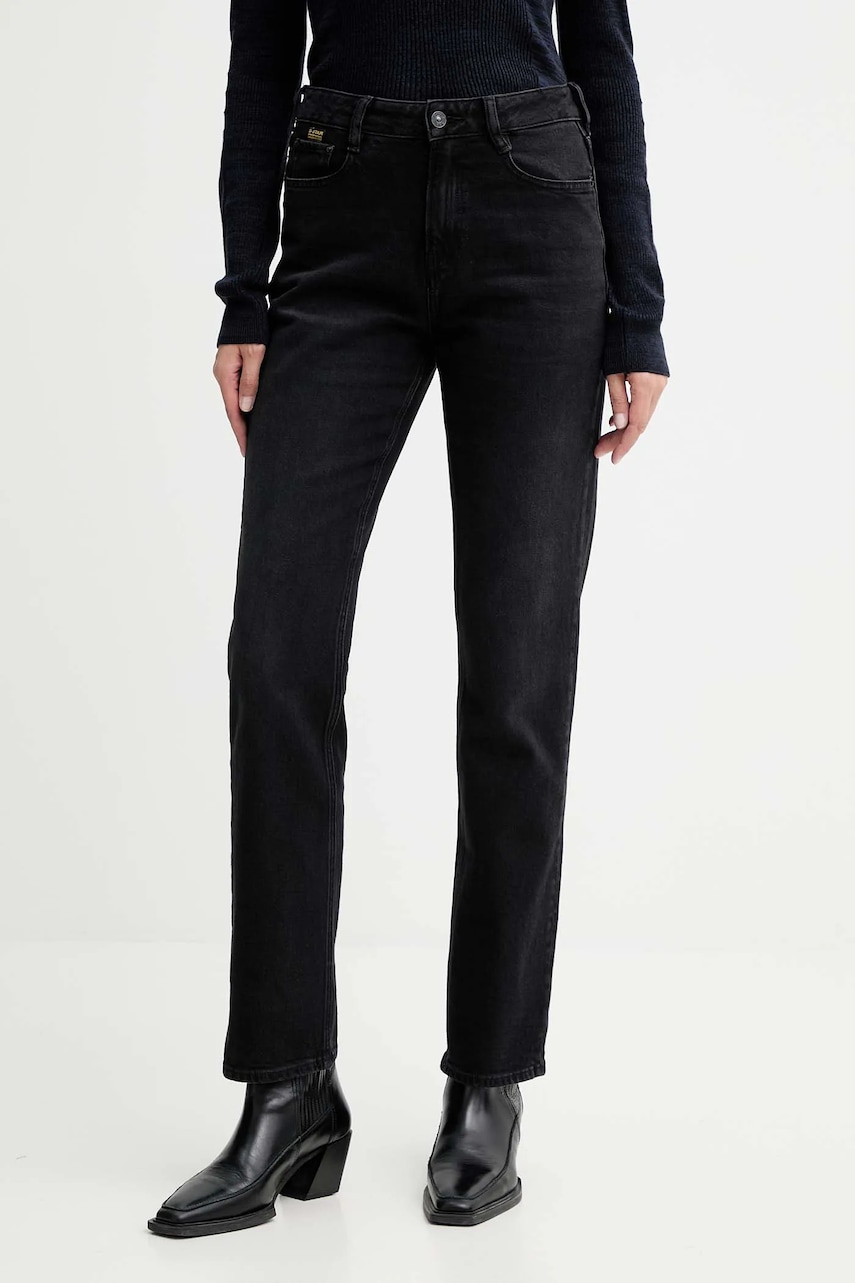 Džíny G-Star Iggie Straight dámské, medium waist, D27704-E105