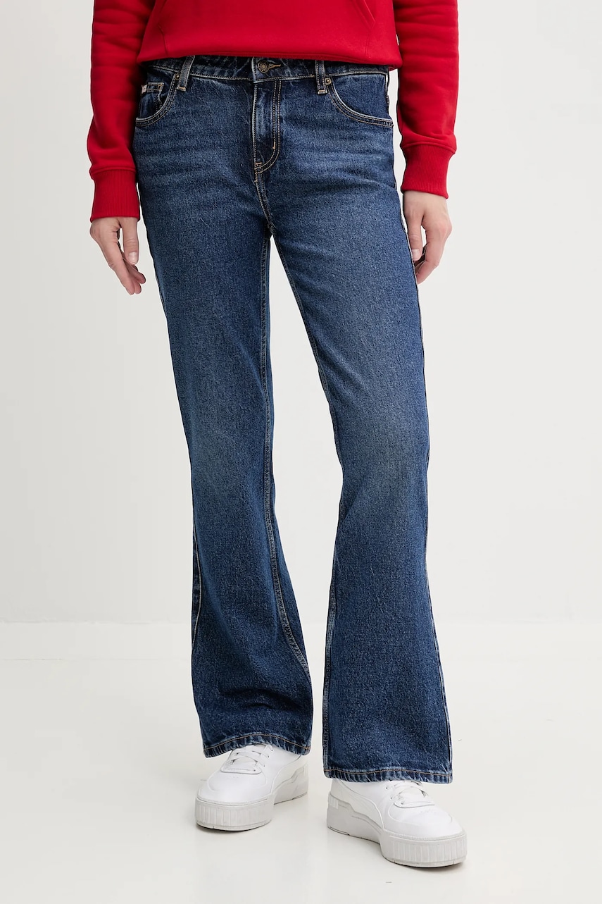 Džíny Guess Jeans dámské, high waist, W5RA1S D5M44