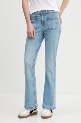 Džíny Guess Jeans dámské, high waist, W5YA1Z D5RA4