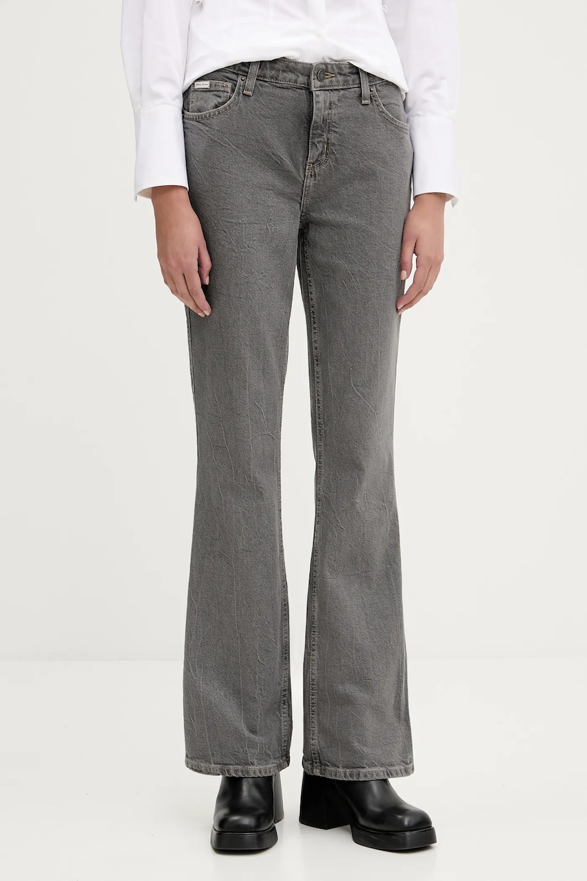 Džíny Guess Jeans dámské, medium waist, W5GA1S D5M74