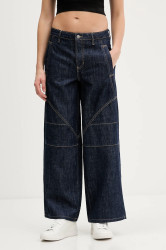 Džíny Guess Originals dámské, tmavomodrá barva, W5BA2F D5R0B