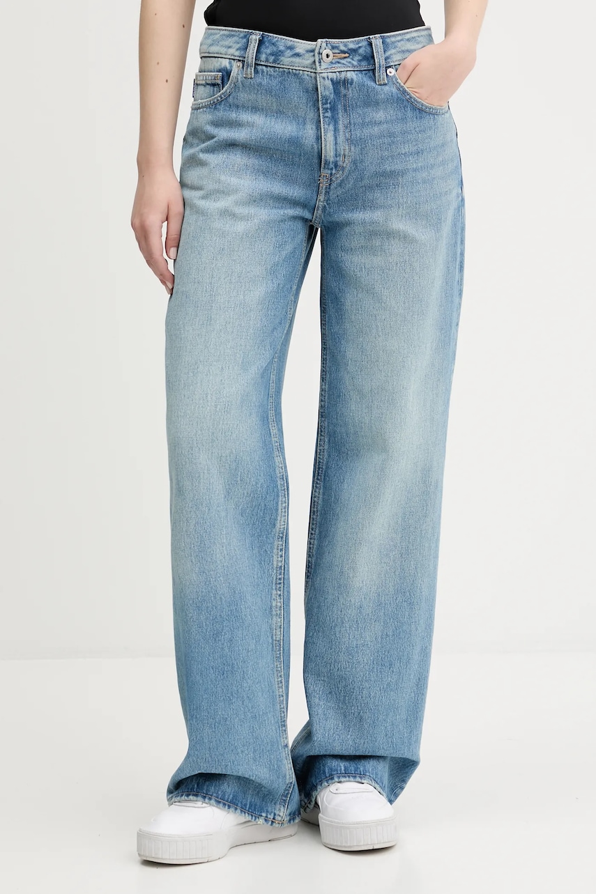 Džíny Hugo Blue Gamala_B dámské, high waist, 50541539