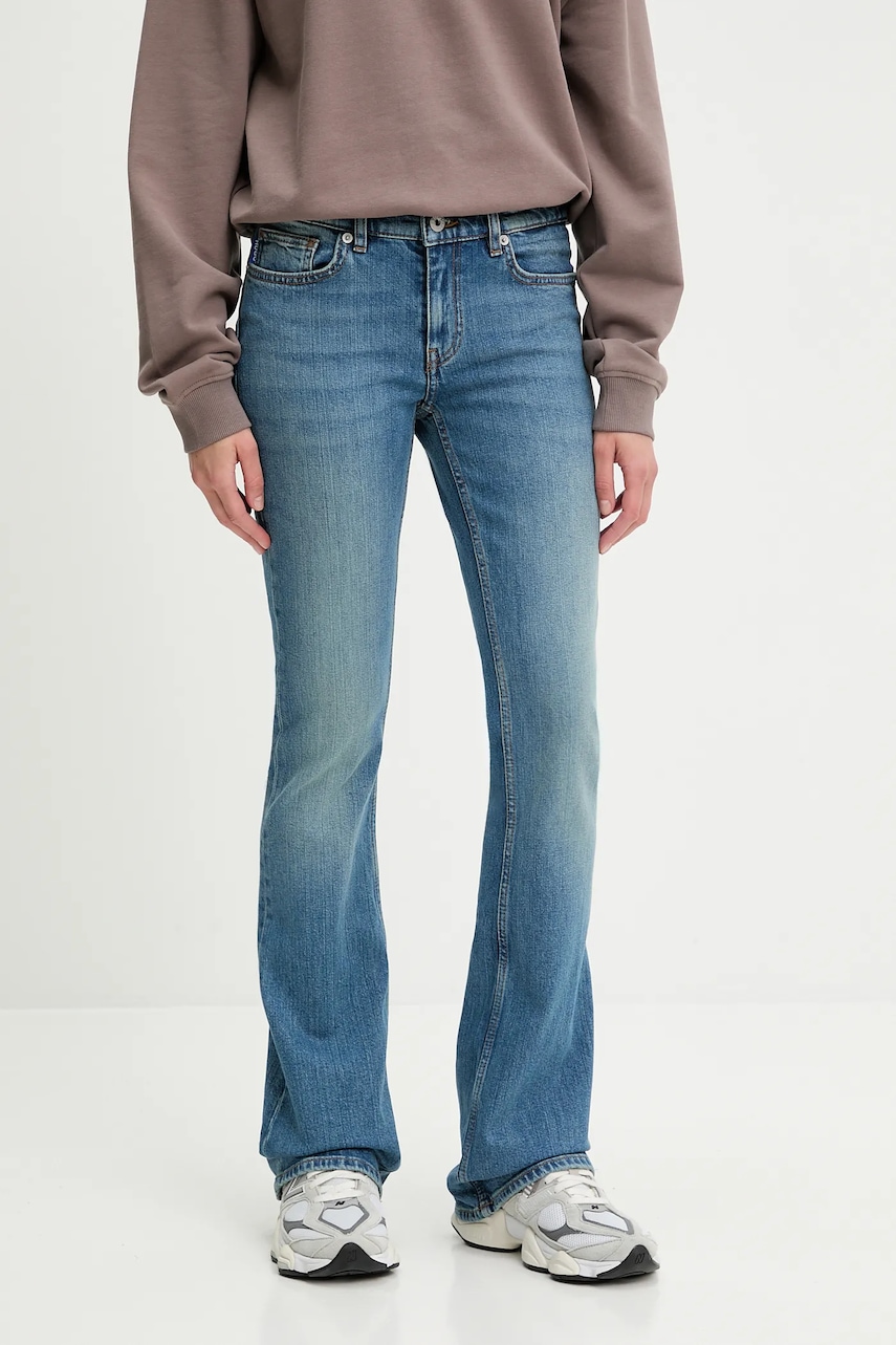 Džíny Hugo Blue Getti_B dámské, high waist, 50541829