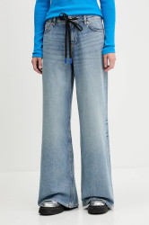 Džíny Hugo Blue Gobana_B dámské, modrá barva, 50546341