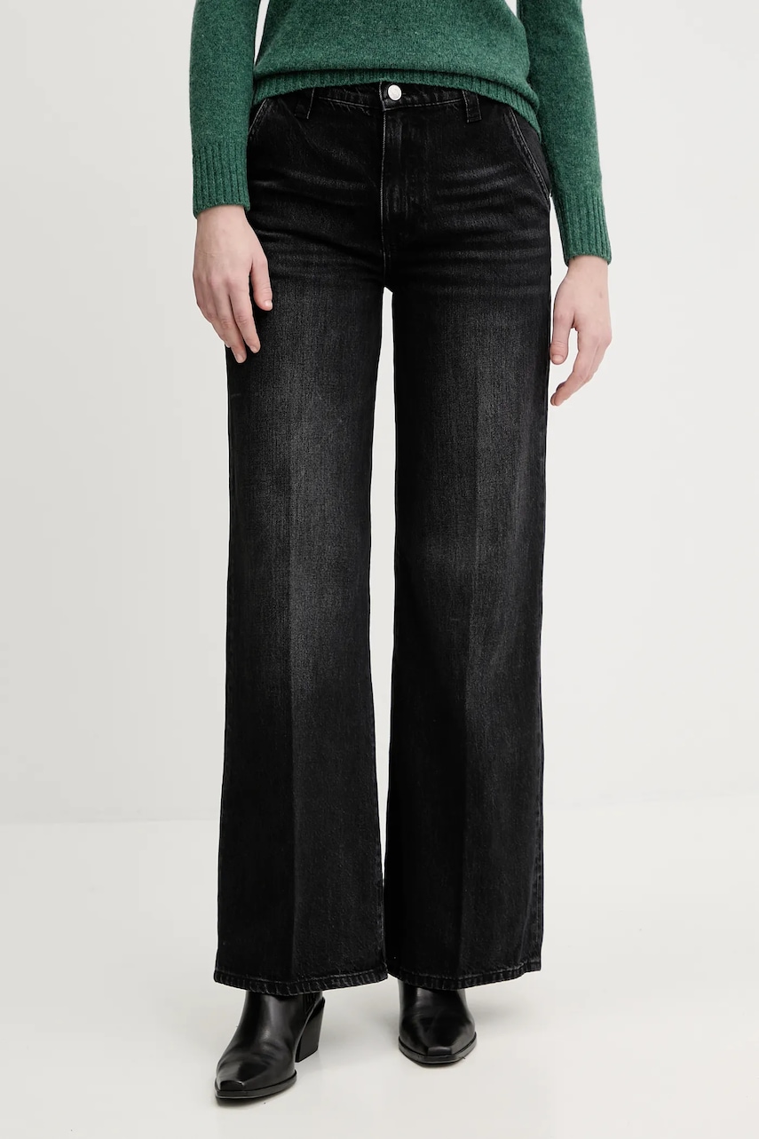 Džíny Joop! dámské, černá barva, 30101525