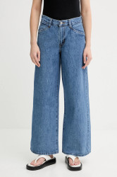 Džíny Levi's 94 BAGGY WIDE LEG dámské, modrá barva, A5929