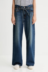 Džíny Levi's XL STRAIGHT dámské, high waist, A8701.0030
