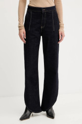 Džíny Liviana Conti dámské, tmavomodrá barva, F5WY73