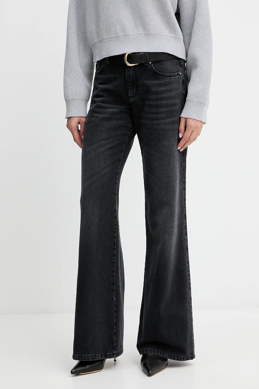 Džíny Marella dámské, černá barva, 2523186034200