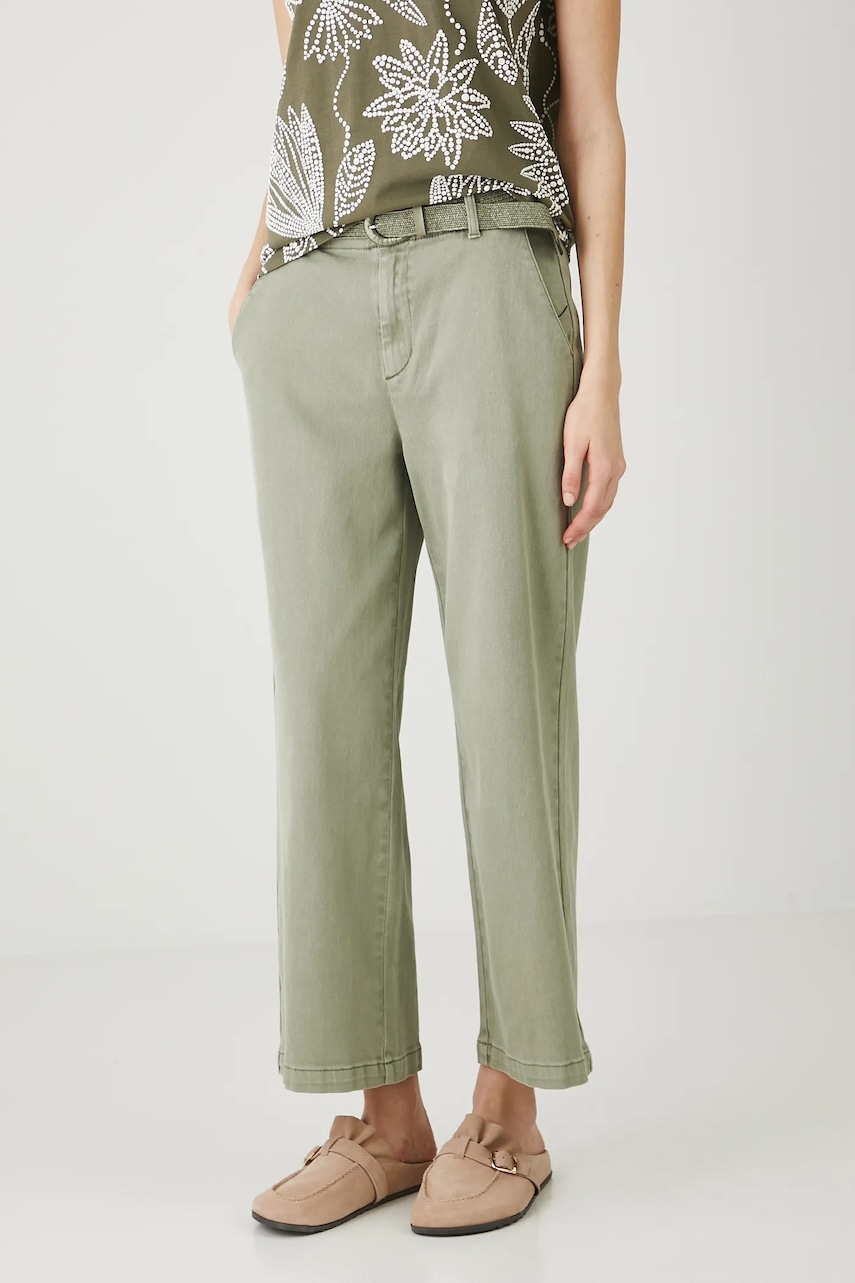 Džíny Medicine dámské, zelená barva