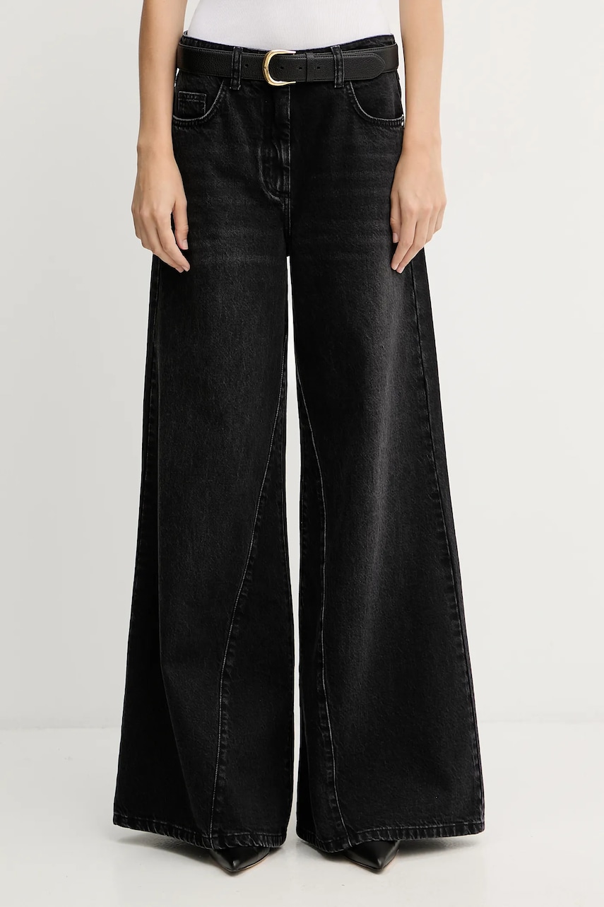 Džíny Patrizia Pepe dámské, high waist, 8P0755 D1WZN