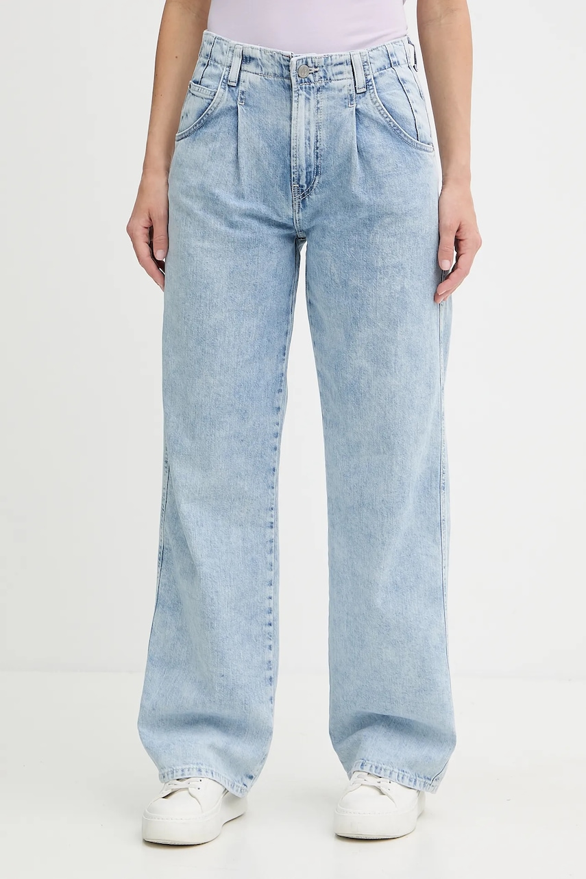 Džíny Pepe Jeans dámské, high waist, PL205082