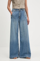 Džíny Pepe Jeans dámské, modrá barva, PL205083