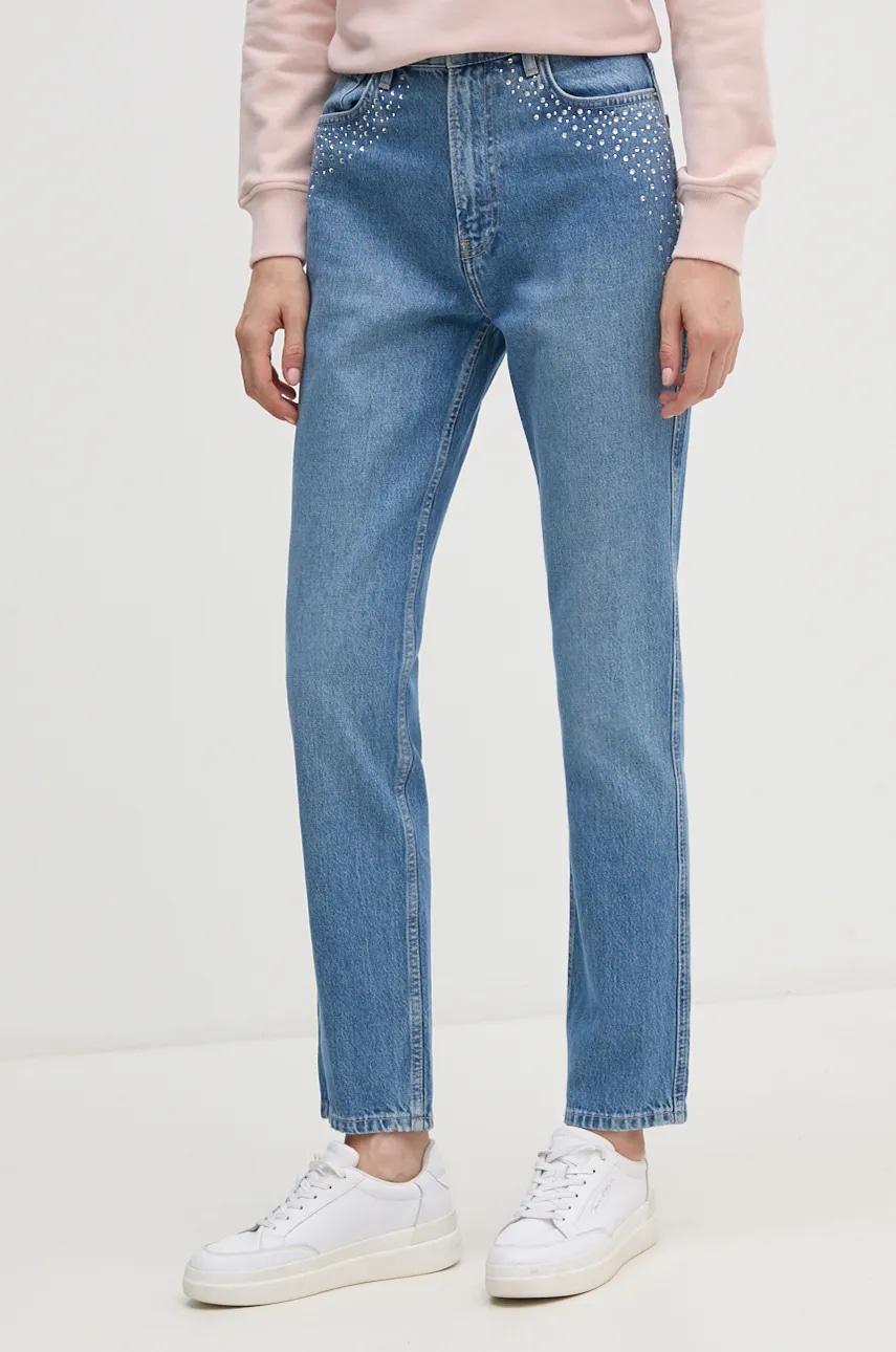 Džíny Pepe Jeans SLIM JEANS UHW SPARKLE