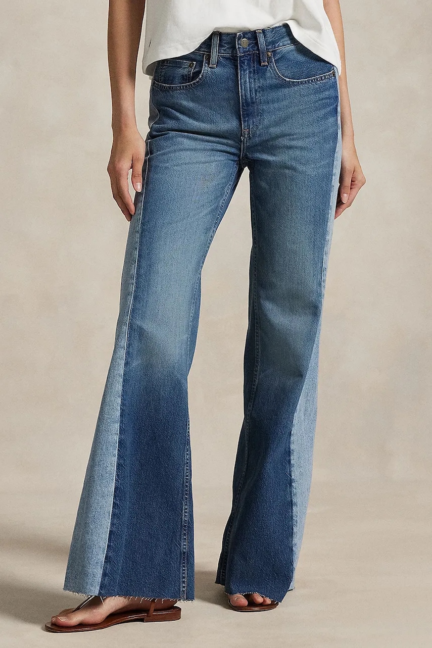 Džíny Polo Ralph Lauren dámské, high waist, 211971237