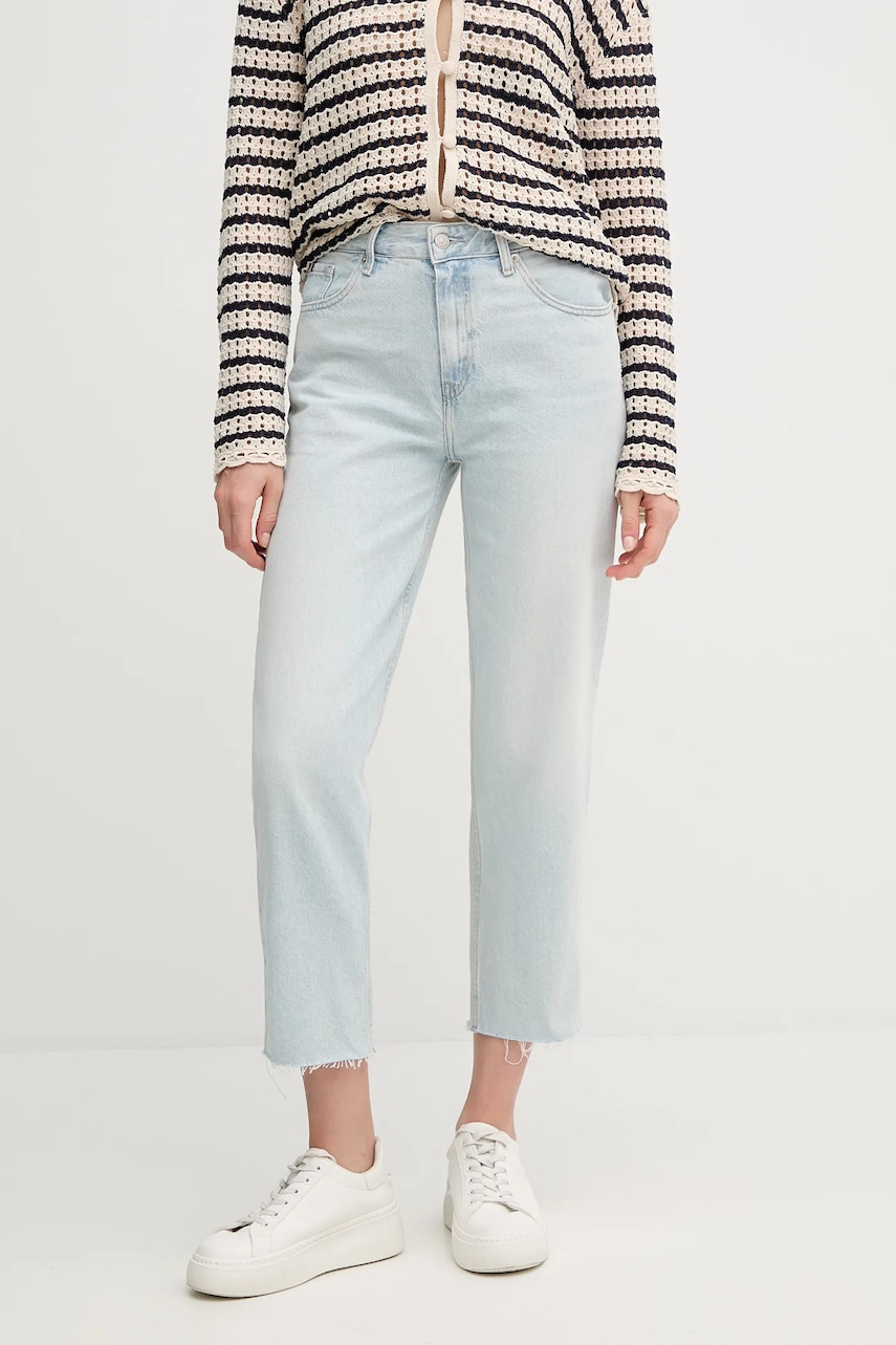 Džíny Tommy Hilfiger dámské, high waist, WW0WW44370