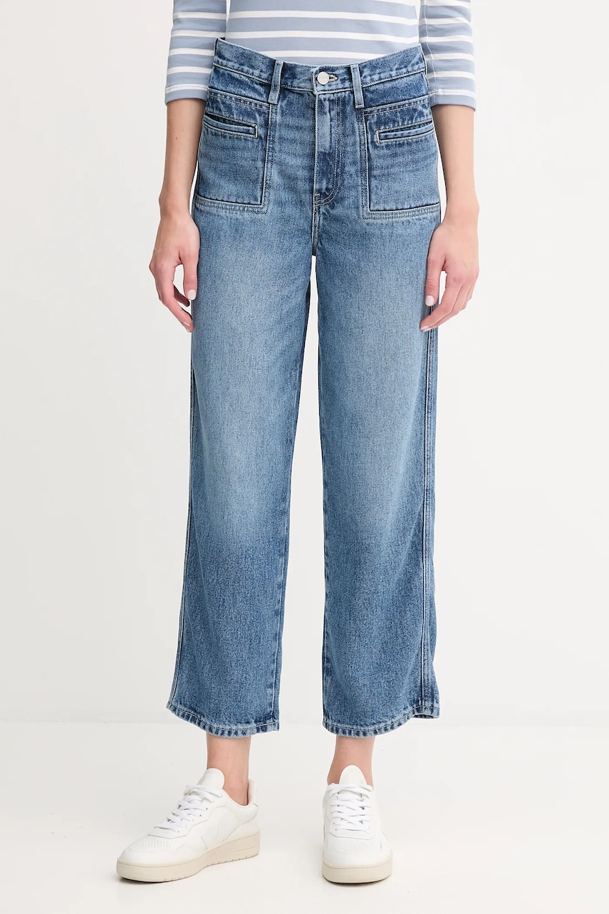 Džíny Tommy Hilfiger dámské, high waist, WW0WW45679