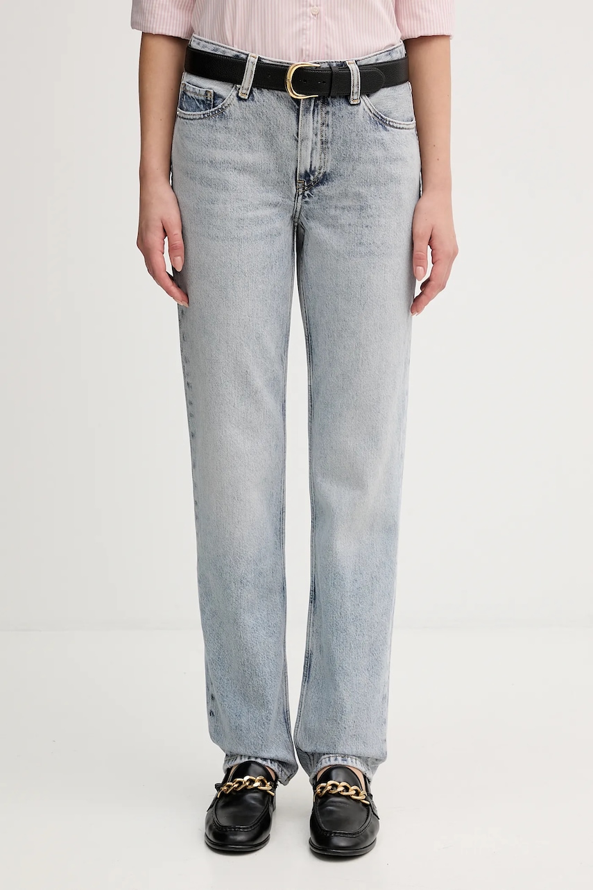 Džíny Tommy Hilfiger dámské, high waist, WW0WW47679