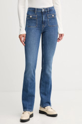 Džíny Tommy Hilfiger dámské, high waist, WW0WW48255