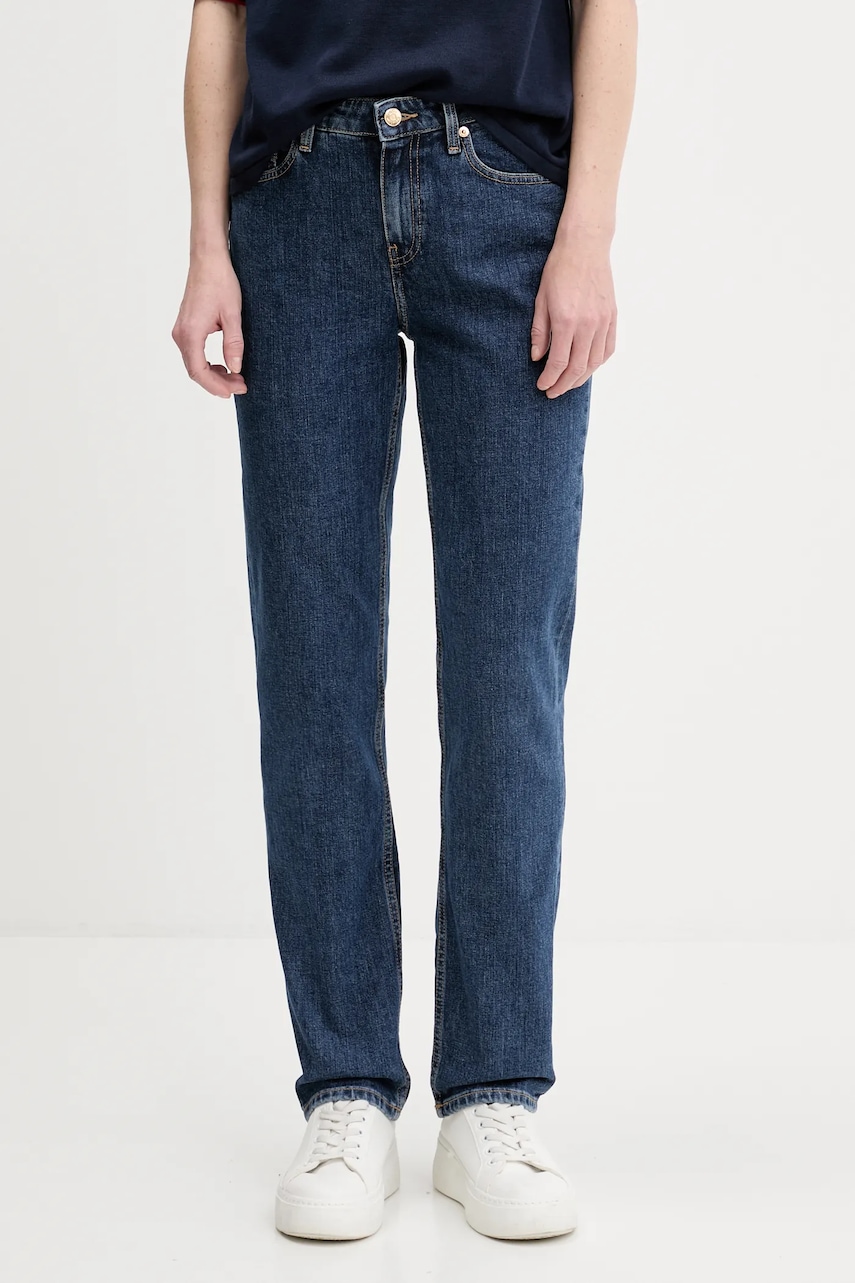 Džíny Tommy Hilfiger dámské, medium waist, WW0WW45672