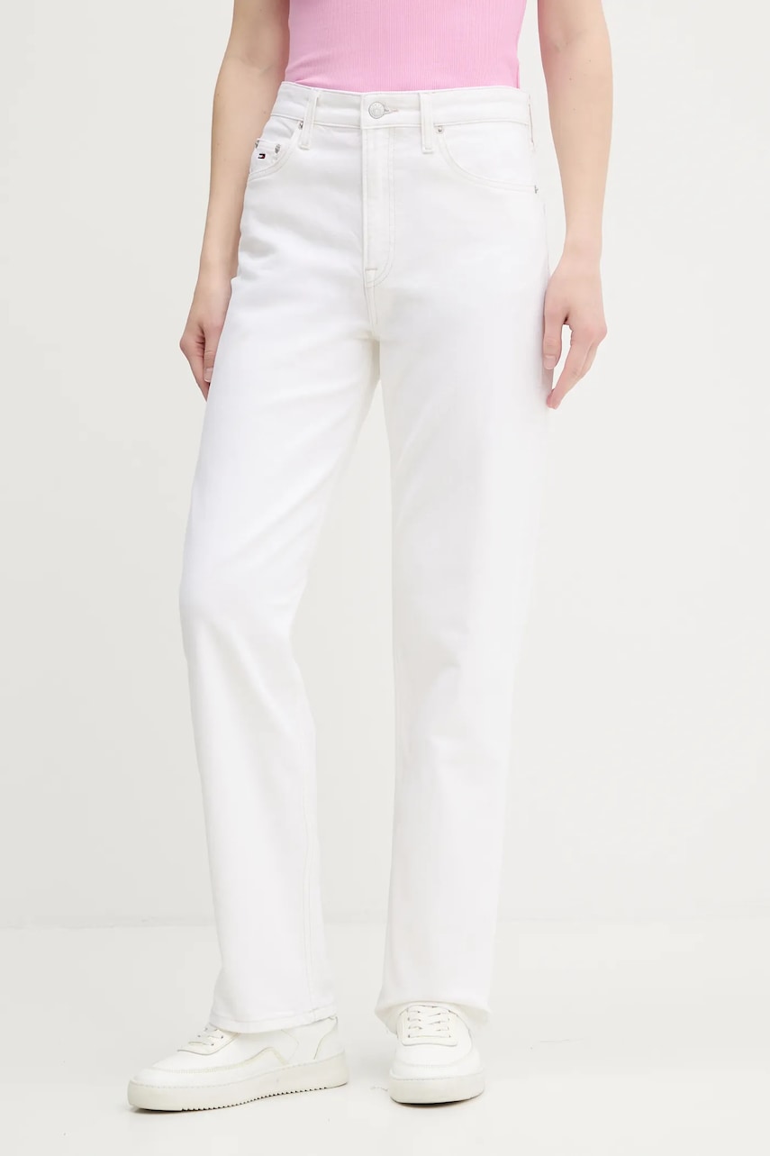 Džíny Tommy Jeans dámské, high waist, DW0DW20481