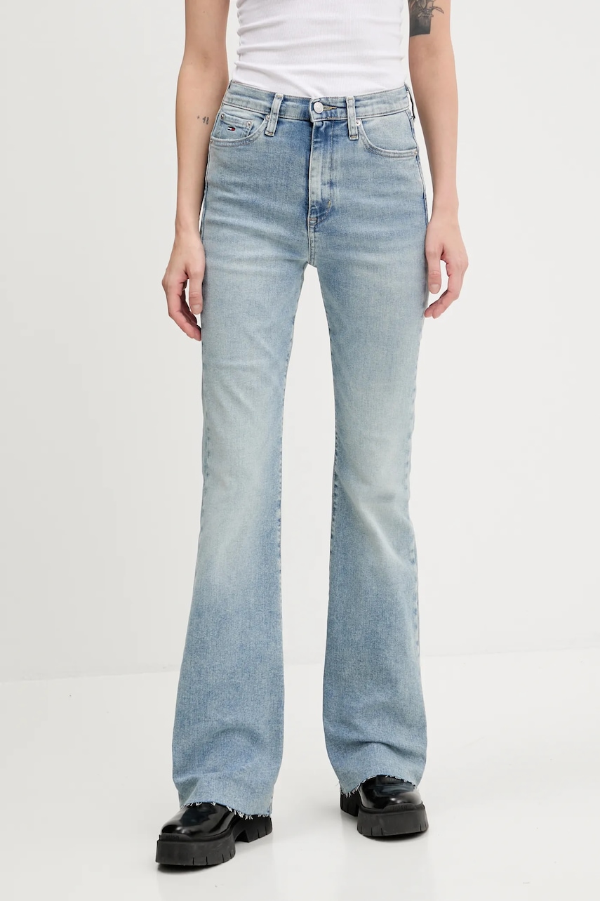 Džíny Tommy Jeans dámské, high waist, DW0DW20494