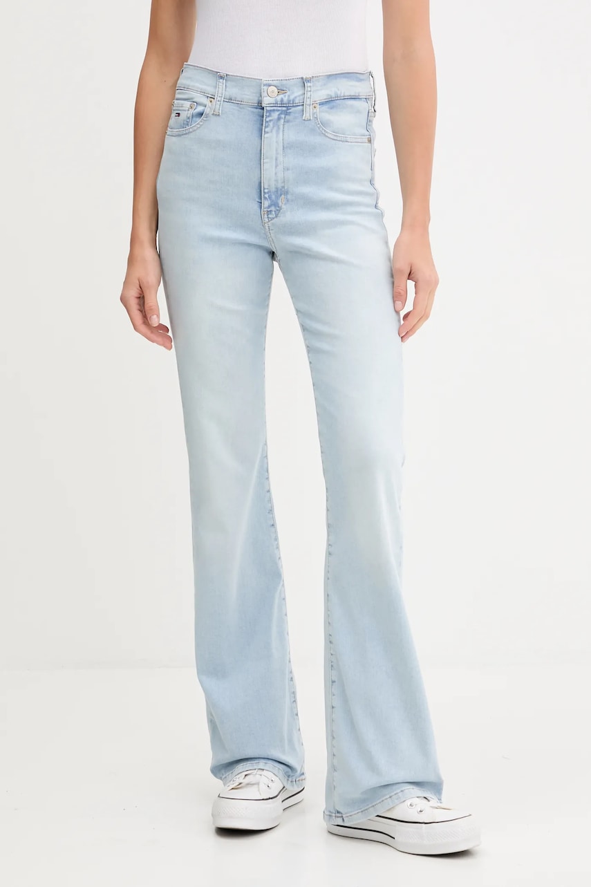 Džíny Tommy Jeans dámské, high waist, DW0DW20506