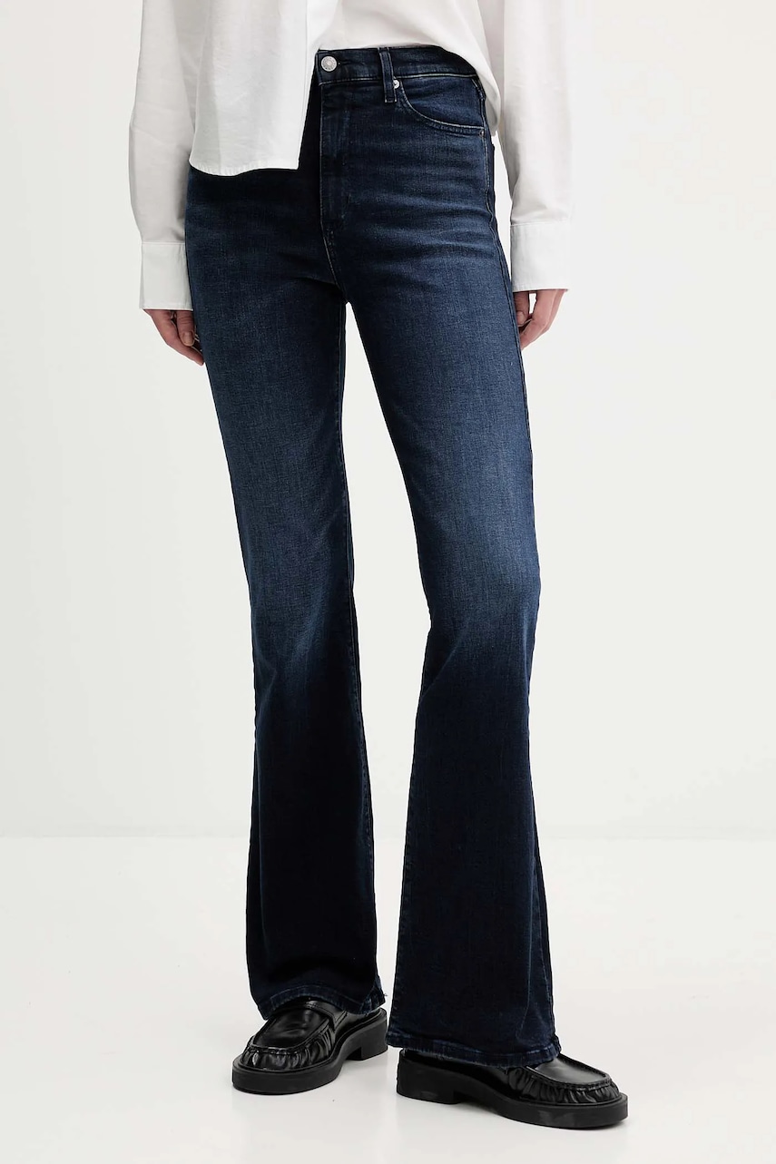 Džíny Tommy Jeans dámské, high waist, DW0DW21825