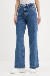 Džíny Tommy Jeans dámské, modrá barva, DW0DW21794