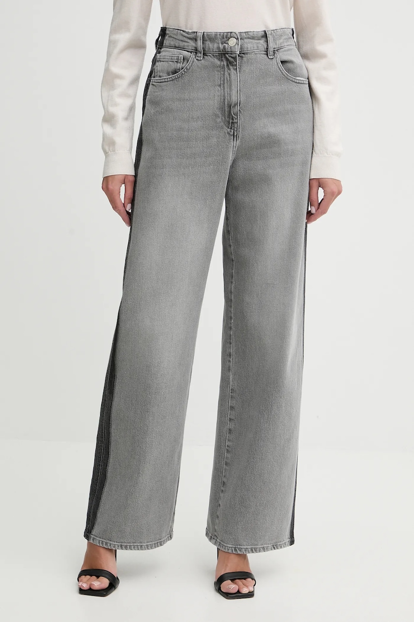 Džíny Twinset dámské, high waist, 252AT2200