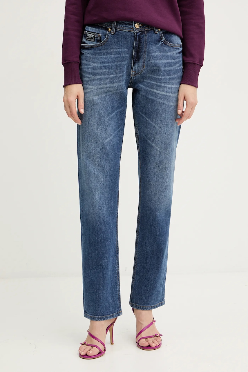 Džíny Versace Jeans Couture dámské, high waist, 79HAB5B1 CDWAC