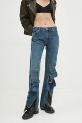 Džíny Y/Project EVERGREEN HOOK AND EYE SLIM JEANS