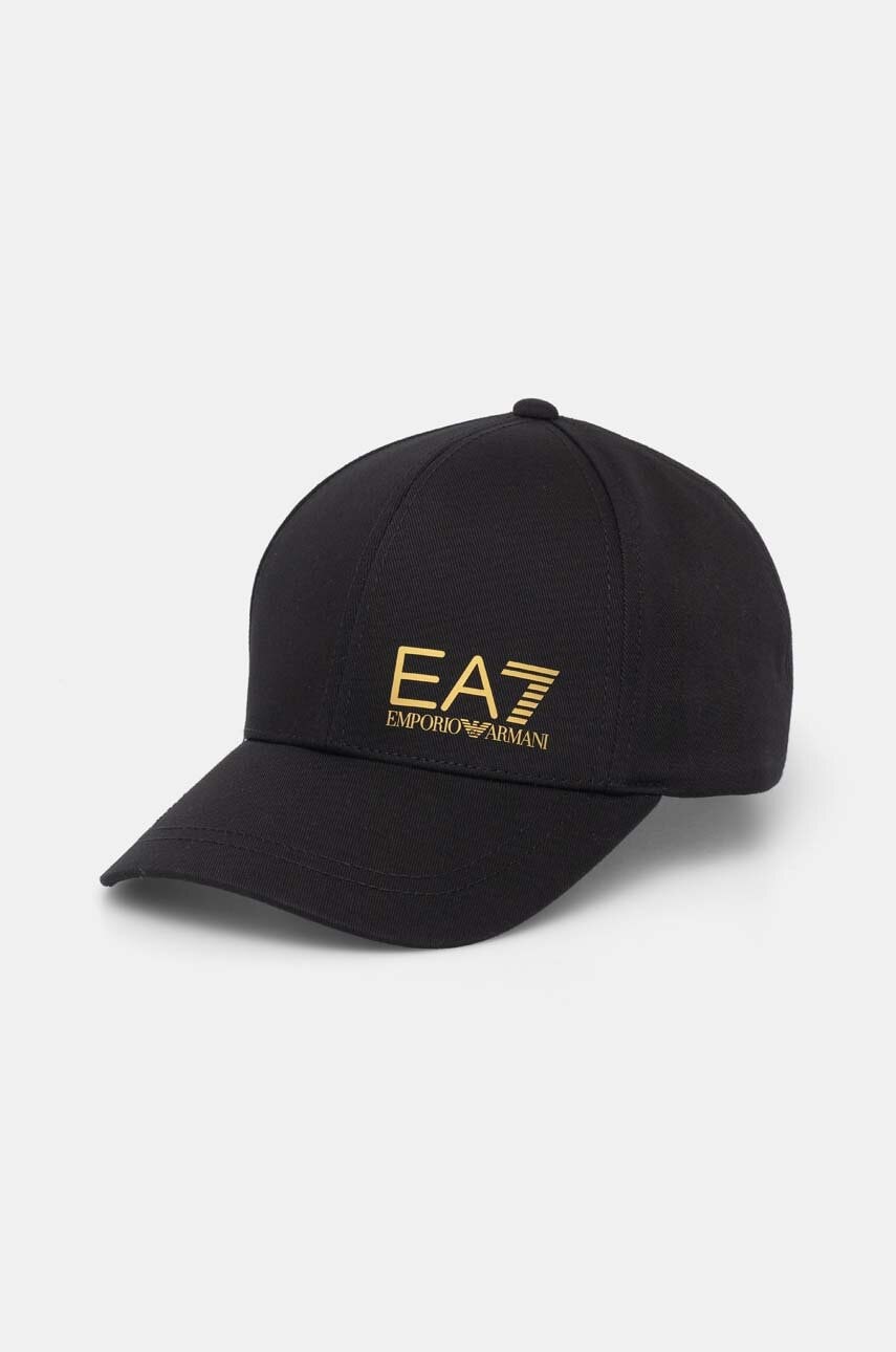 EA7 Emporio Armani  Bavlněná baseballová čepice