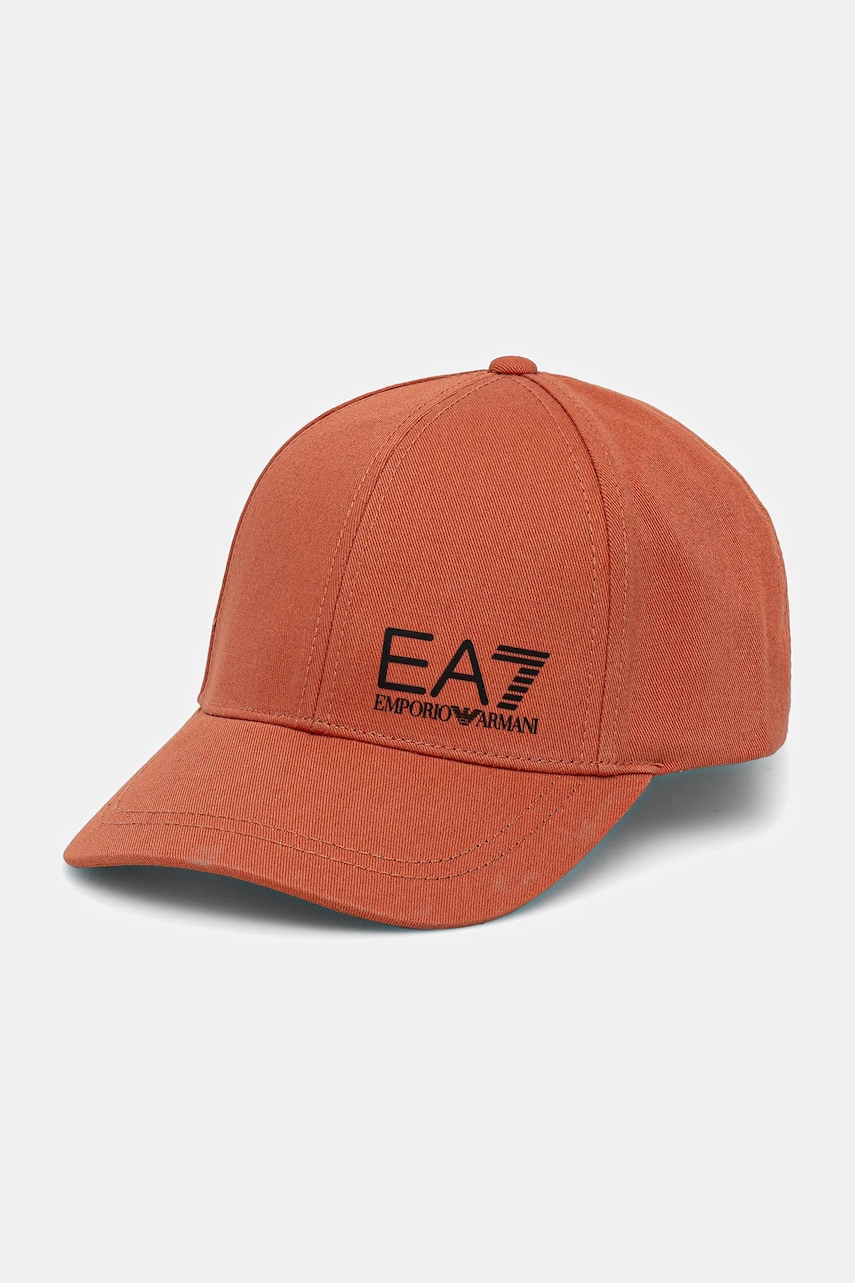 EA7 Emporio Armani  kšiltovka bavlněná