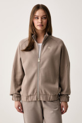 EA7 Emporio Armani  rozepínací mikina dámská s bavlnou