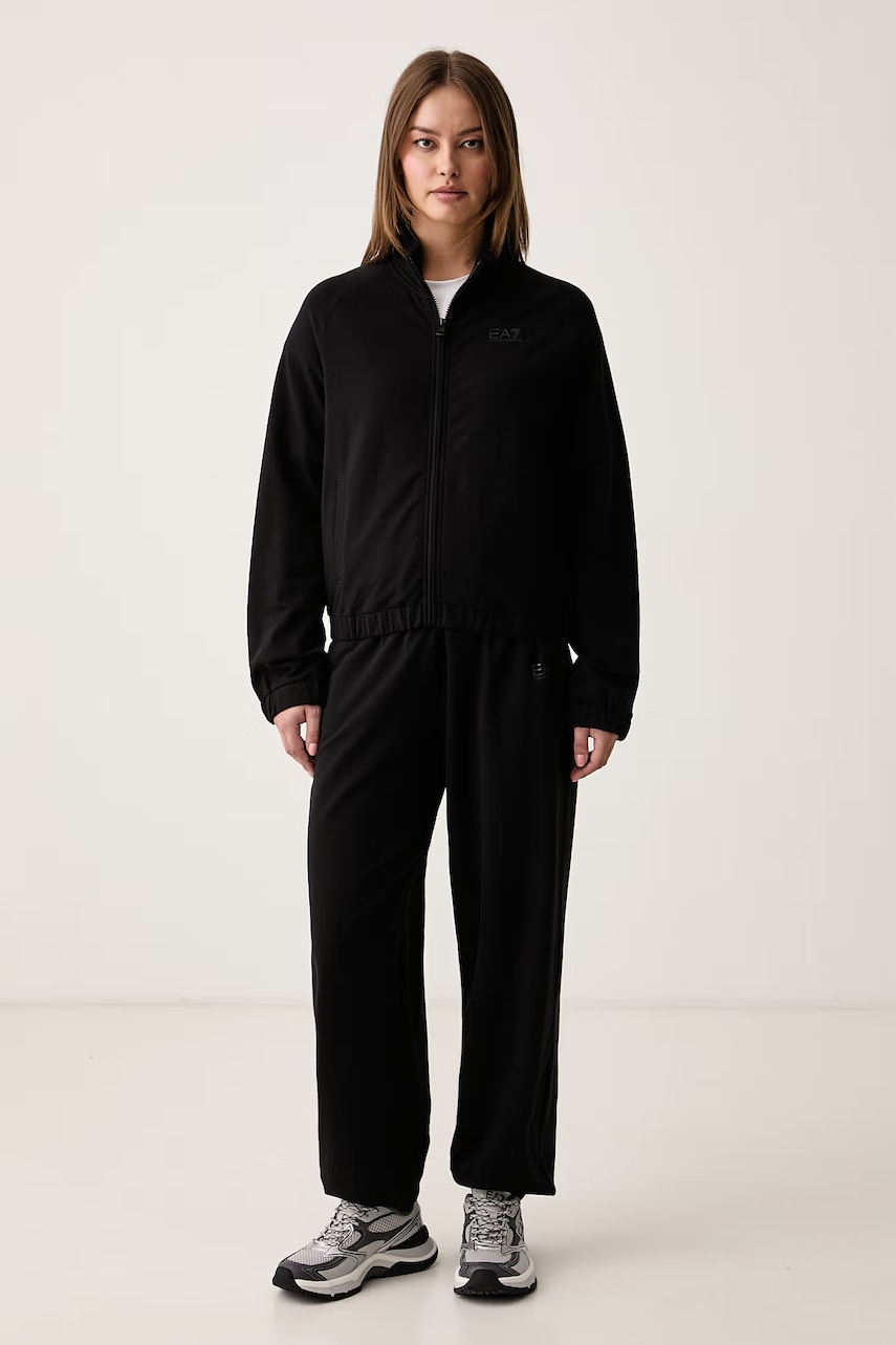 EA7 Emporio Armani  teplákový set dámský bavlněný s elastanem