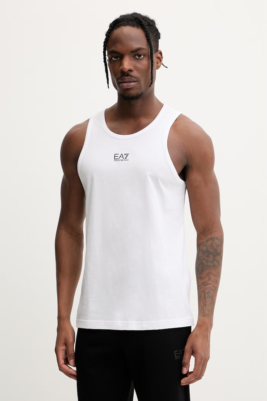 EA7 Emporio Armani top pánský bavlněný