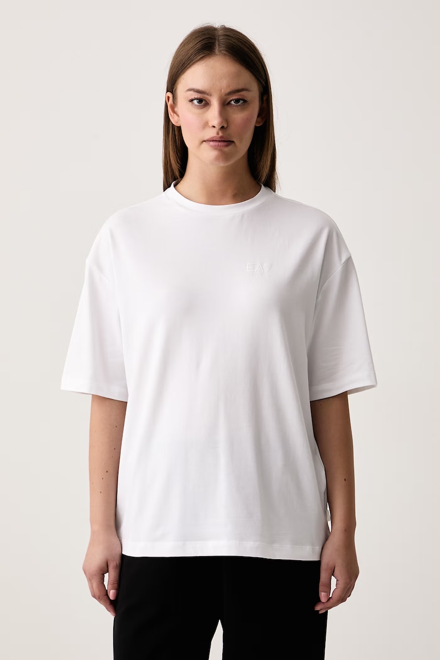 EA7 Emporio Armani  tričko dámské bavlněné s elastanem