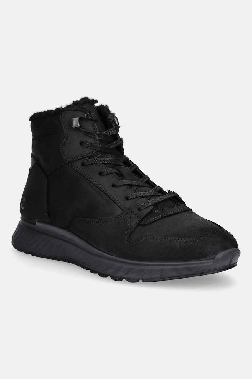 Ecco  Nubukové boty  Exostride Mid Warm