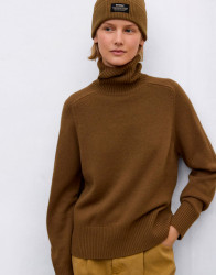 ECOALF Caqui Knit Woman BISCOTTI S