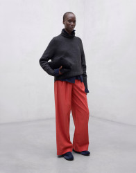 ECOALF Caqui Sweater Dark Grey Melange L