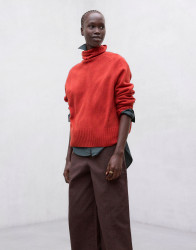 ECOALF Caqui Sweater Dark Orange L