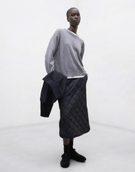 ECOALF Cosmos Sweater Medium Grey Melange L