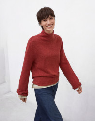 ECOALF Kira Sweater Dark Orange L