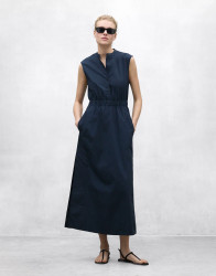 ECOALF Mika Dress Deep Navy S