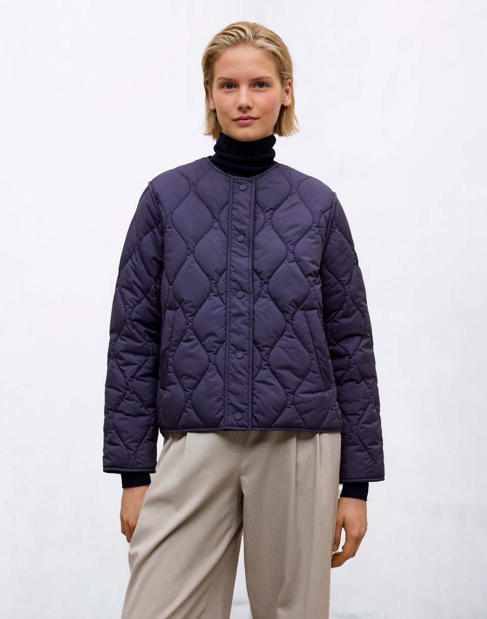 ECOALF Musa Onion Jacket Woman BLUEBERRY XS