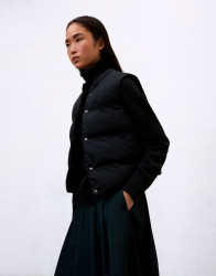 ECOALF Pounce Vest Woman BLACK S