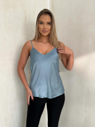Edoti Strapless satin top SL